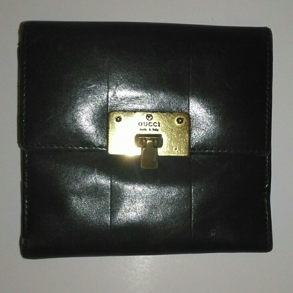 Gucci Handbags - Vintage Gucci leather wallet